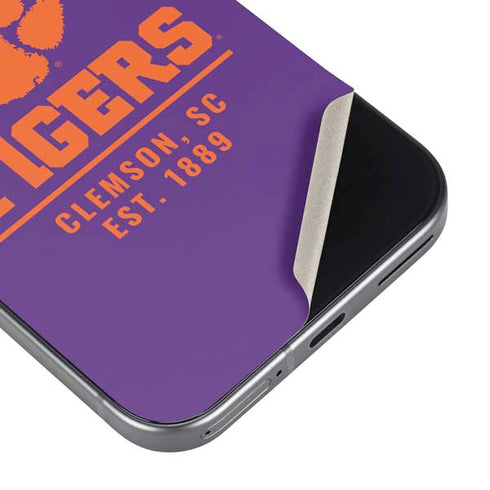 Clemson University Tigers Est 1889 Pixel 9 Pro XL Skin